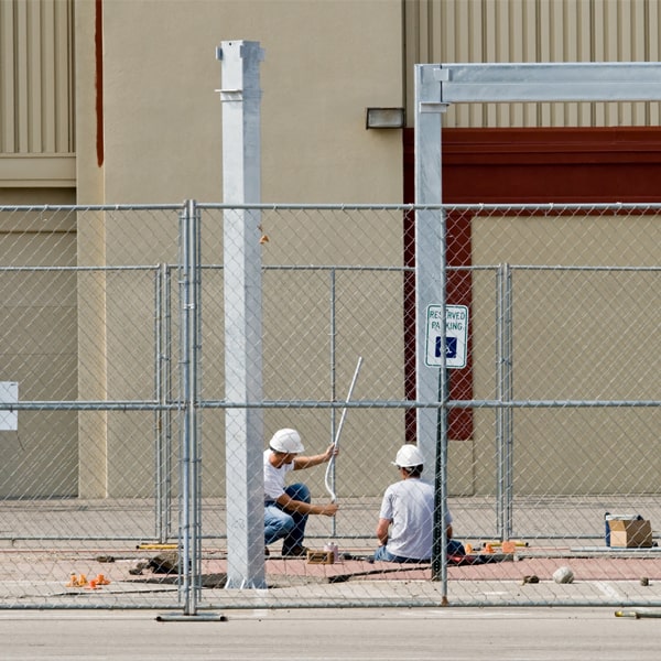 how much time can i rent the temporary fence for my work site or event in Elmwood Park NJ